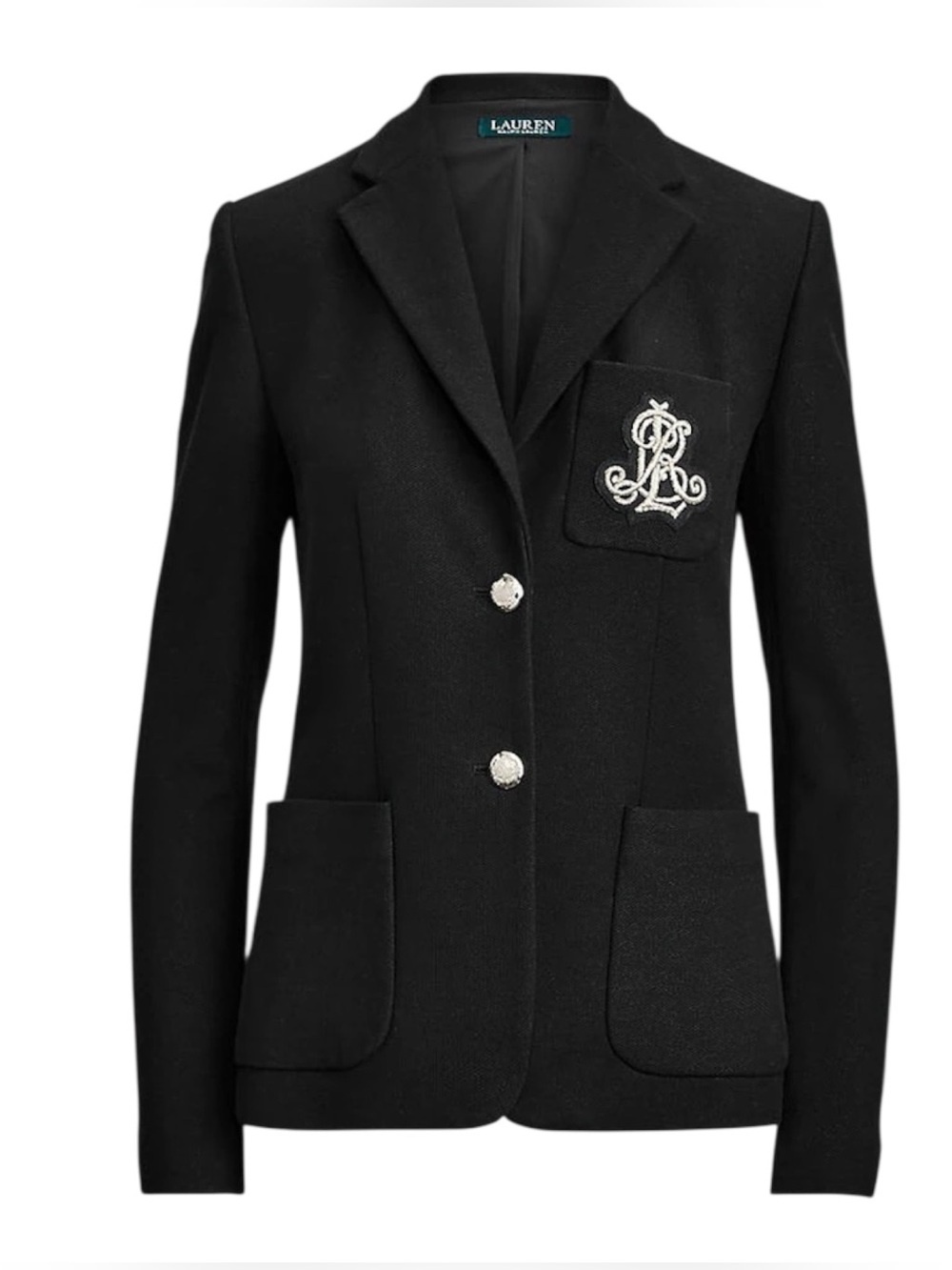 BULLION JACQUARD BLAZER - Blazer - silver logo